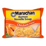 Maruchan Ramen Chicken, Instant Ramen Noodles, Ready to Eat Meals, 3 Oz, 24 Count