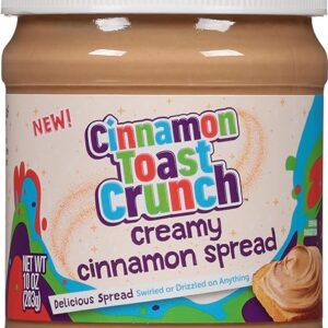 Cinnamon Toast Crunch Creamy Cinnamon Spread, 10 Ounce (Pack of 6)